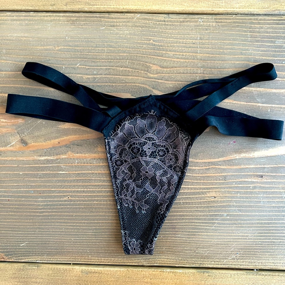 Black Thong Panty